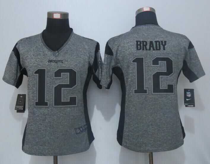 Women Limited Nike New England Patriots #12 Brady Gray Stitched Gridiron Gray Jersey,We sell and wholesale Women Limited Nike New England Patriots #12 Brady Gray Stitched Gridiron Gray Jersey on line form chian!